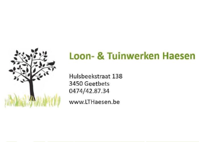 Sponsor: Loon- en Tuinwerken Haesen