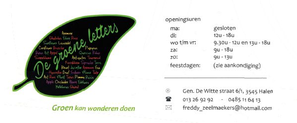 Sponsor: De Groene Letters